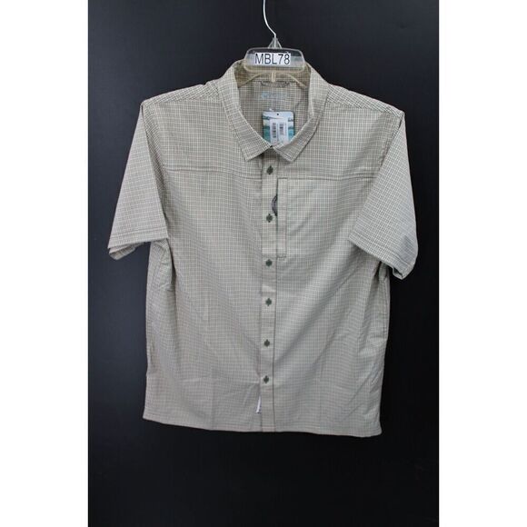 Costa button down shirt plaid large Mens New - Picture 1 of 8